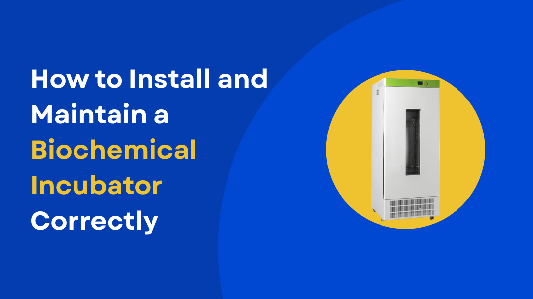 How to Install and Maintain a Biochemical Incubator Correctly